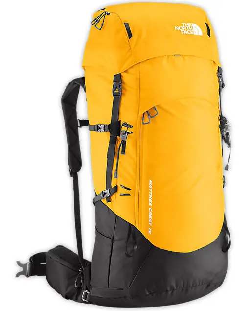 north face hiking pack 