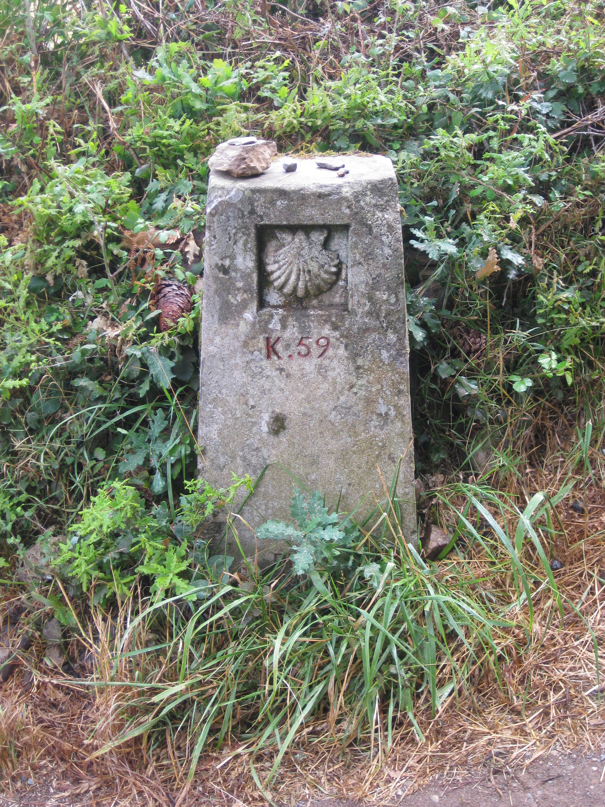 Camino Kilometer Pillar