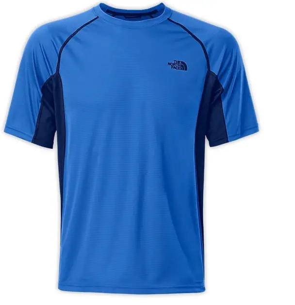 THE NORTH FACE MENS FLEX CREW SHORT SLEEVE TEE