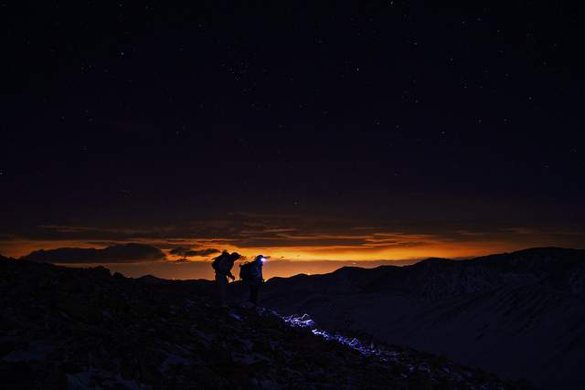 Hiking at Night