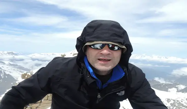 On Top of Gran Paradiso