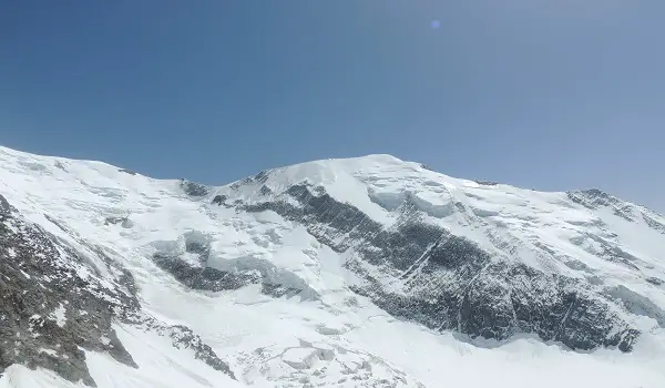 Mont Blanc From Tete Rousse