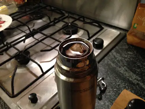 tea in thermos