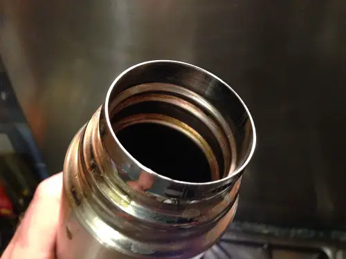 Stainless Steel Thermos Flask Pre Cleaning