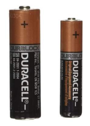 Duracell Coppertop Alkaline AA and AAA Batteries