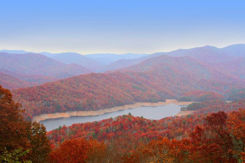 Autumn In The Great Smokie Mountains