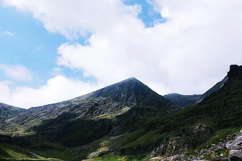 Carrauntoohil in the MacGillycuddy Reeks Ireland