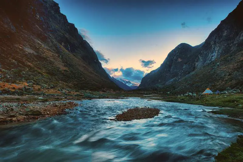 Santa Cruz Trek, Cordillera Blanca, Peru South America