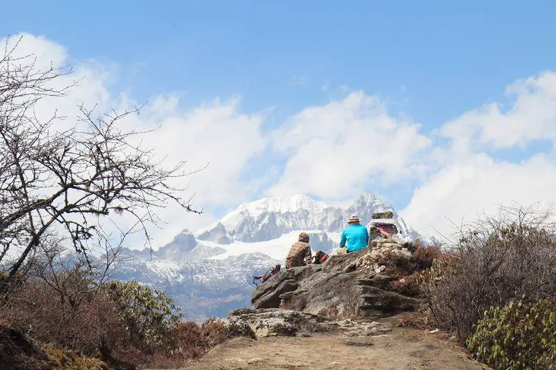 The Goechala trek in Sikkim India