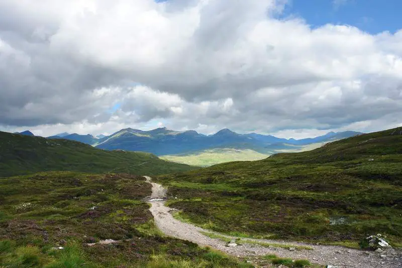 The West Highland Way in Scotland