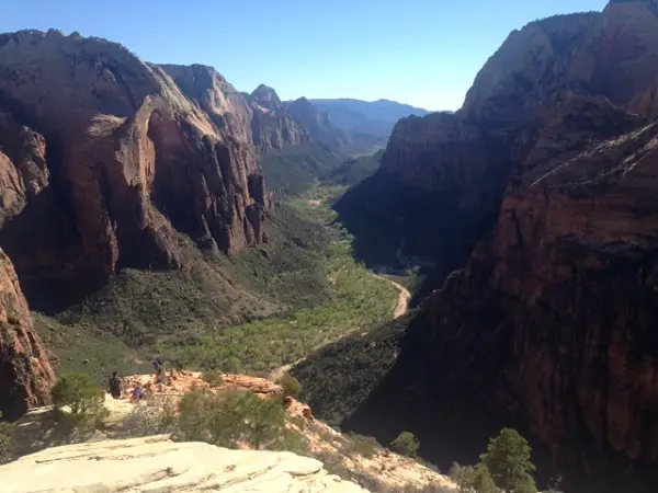 View From Angels Landing