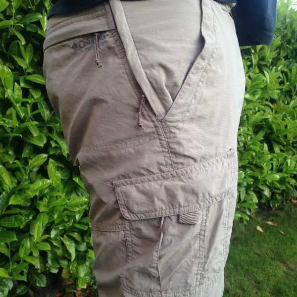Hiking Pants Pockets Side View