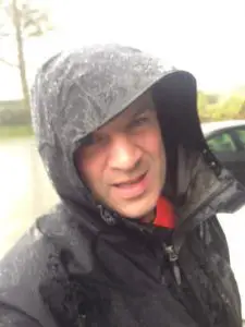 Marmot Minimalist Jacket Selfie In the Rain