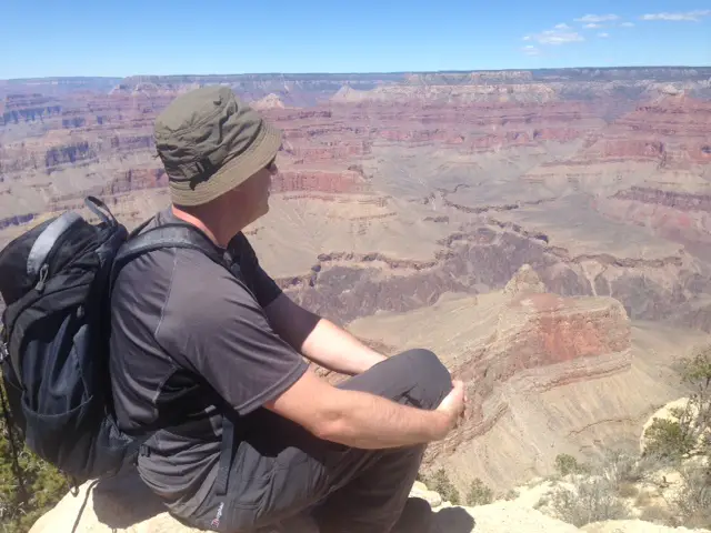 Taking In The View At The Grand Canyon