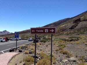 Teide Sign