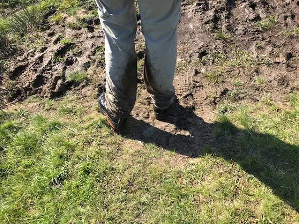 Muddy Hiking Pants