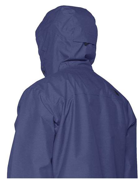 The North Face Mens Venture 2 Jacket Rear Profile with Hood 1